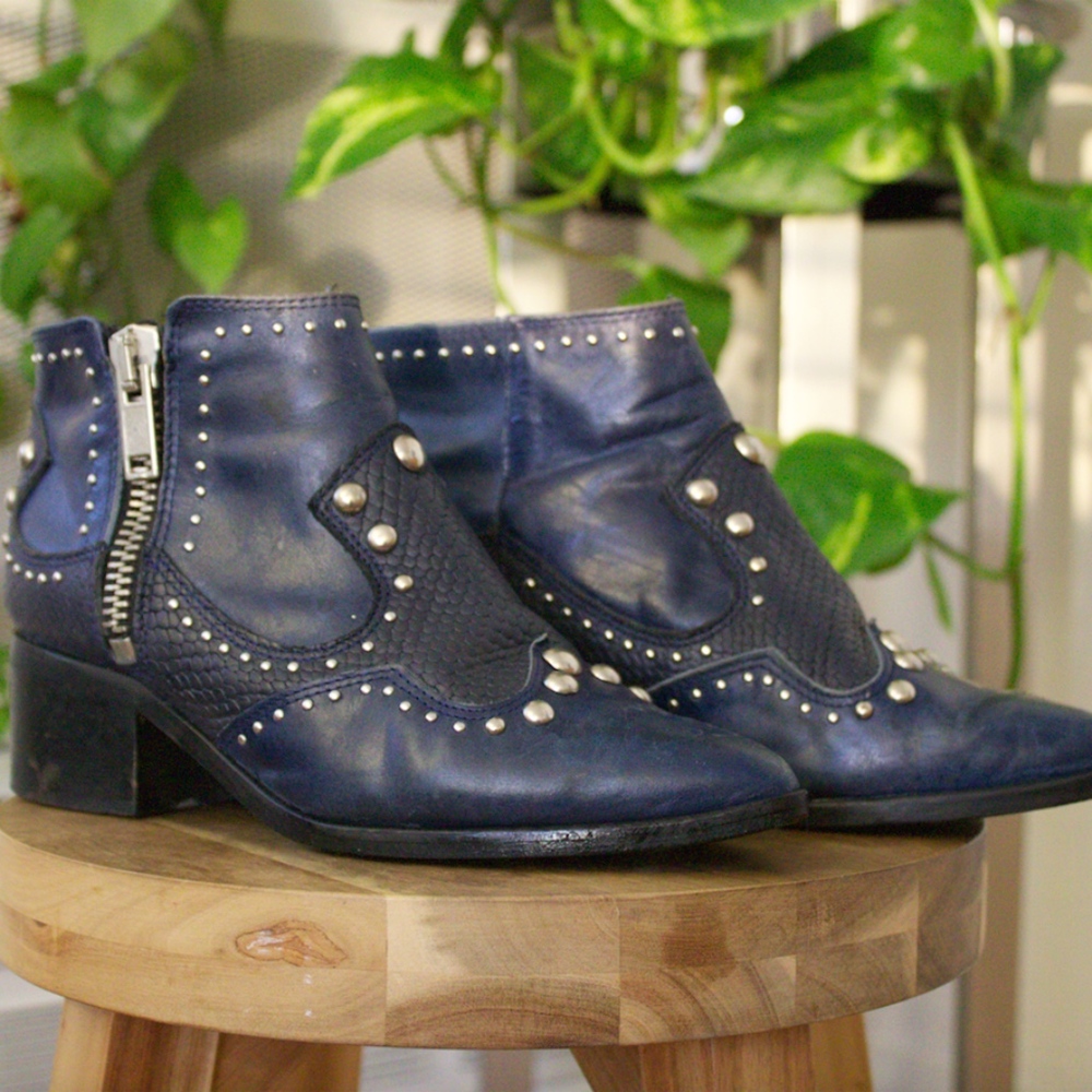 Nasty Gal Studded Boots